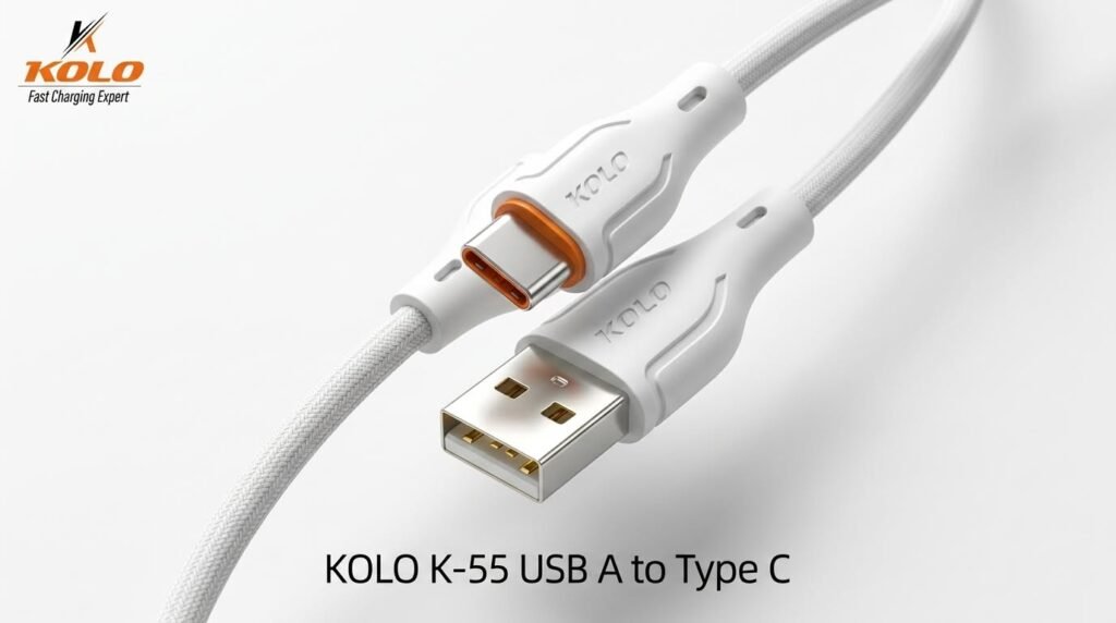 KOLO K-55 USB A to Type-C Braided Cable