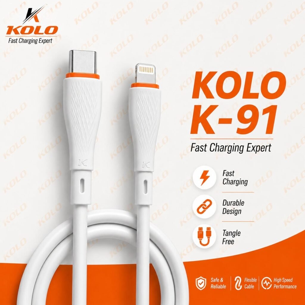 KOLO K-91 Type-C to Lightning Cable